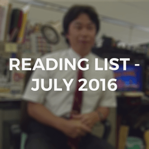 JULY2016READINGLIST