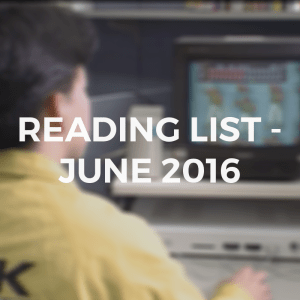JUNE2016READINGLIST